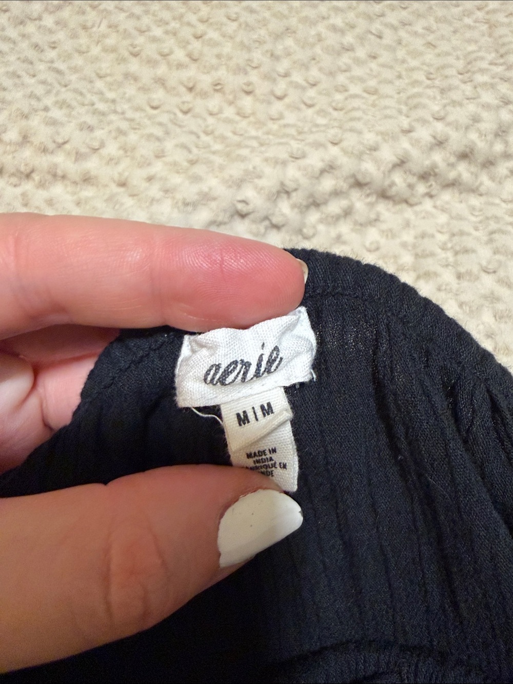 Black Tiered Maxi Skirt - Aerie - Picture 2 of 3